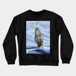 Sailing Ship Crewneck Sweatshirt